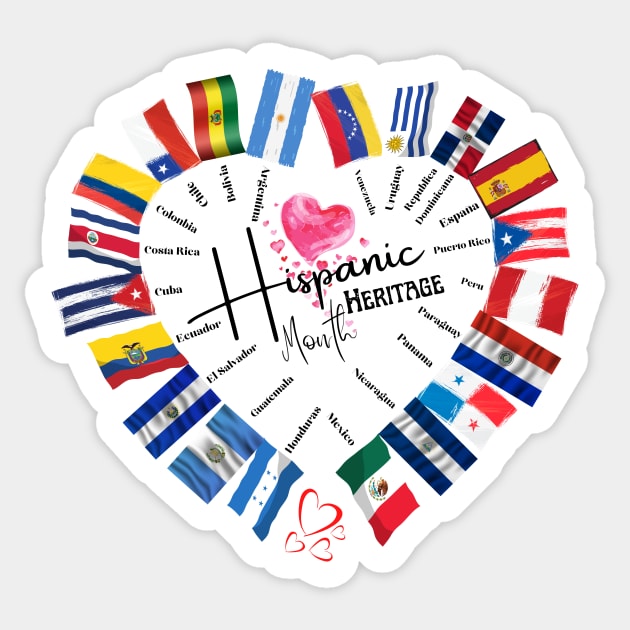 Hispanic Heritage Month Sticker by BeatyinChaos